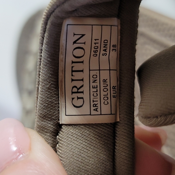 Grition Hiking Sandals, Sand, Women's size 38 (US 7) - Picture 6 of 6